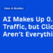 AI Makes Up 0.1% of Visitors, however Clicks Aren’t Every little thing