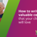 How you can write helpful content material that your purchasers will love • Yoast