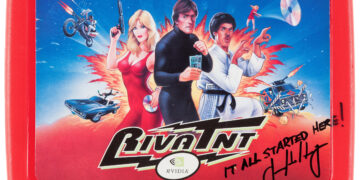Uncommon 1998 Nvidia Riva TNT prototype and signed lunchbox go up for public sale