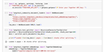 A Step-by-Step Information to Construct a Quick Semantic Search and RAG QA Engine on Net-Scraped Information Utilizing Collectively AI Embeddings, FAISS Retrieval, and LangChain