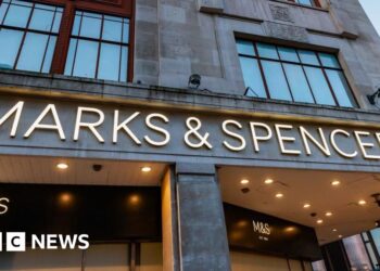 M&S web site open once more for looking after taking place
