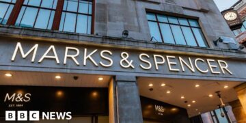 M&S web site open once more for looking after taking place