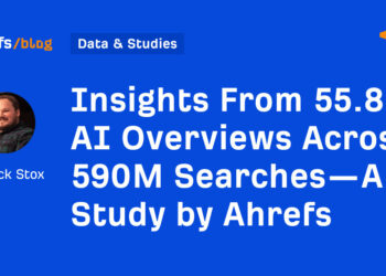 Insights From 55.8M AI Overviews Throughout 590M Searches—A Research by Ahrefs