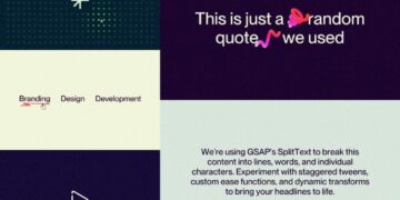 From SplitText to MorphSVG: 5 Artistic Demos Utilizing Free GSAP Plugins