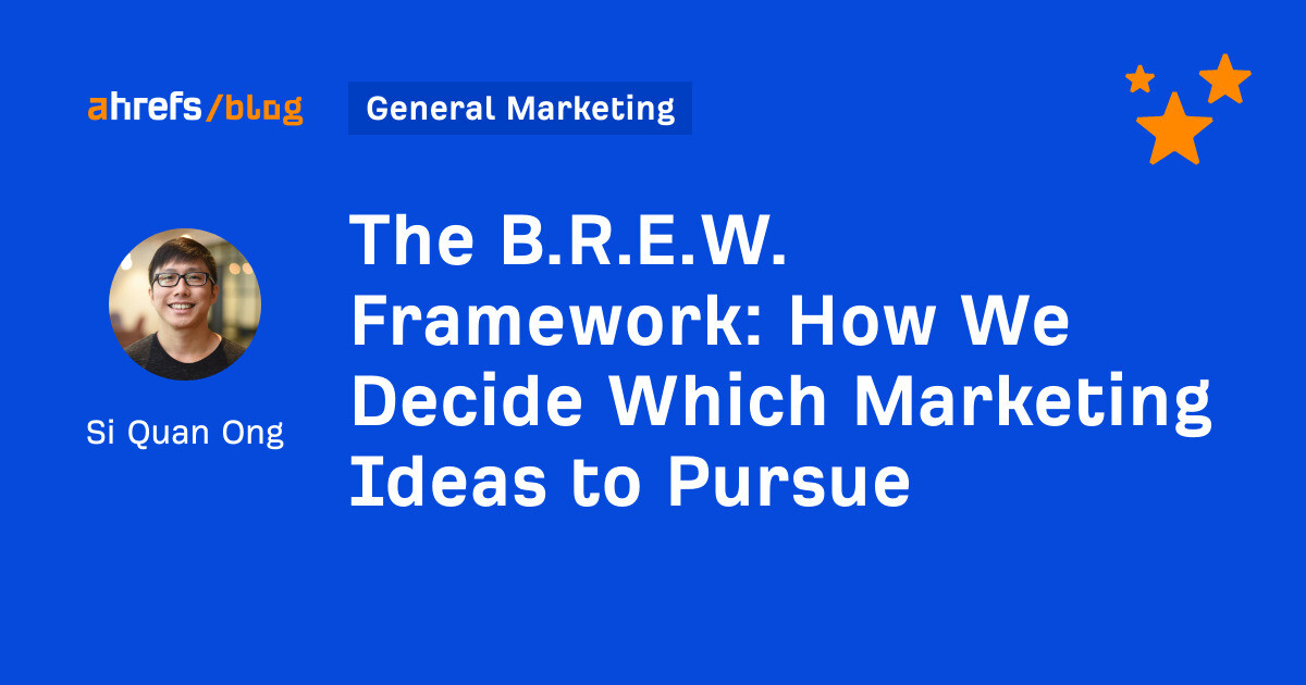 W Framework How We Determine Which Advertising Concepts to Pursue – blog.aimactgrow.com
