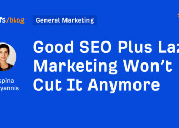 Good search engine marketing Plus Lazy Advertising Gained’t Minimize It Anymore