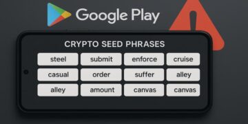 Over 20 Malicious Apps on Google Play Goal Customers for Seed Phrases
