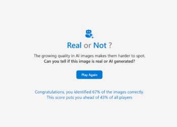 Assume you may inform a faux picture from an actual one? Microsoft’s quiz will check you