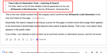 ChatGPT makes use of Google SERP Snippets for its Solutions [A Test with Proof]