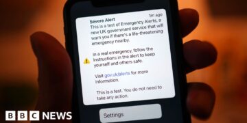 UK emergency alert to be examined on cell phones for second time in September