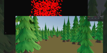 Three.js Cases: Rendering A number of Objects Concurrently