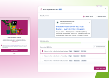 Strive AI-powered website positioning with 10 free Sparks. • Yoast