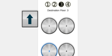 CSS Elevator: A Pure CSS State Machine With Flooring Navigation