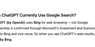 ChatGPT Undoubtedly Makes use of Google to Search the Internet