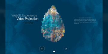 Interactive Video Projection Mapping with Three.js