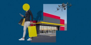 Shoplifters may quickly be chased down by drones
