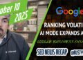 Google Search Rating Volatility, AI Mode Expands Once more, Enterprise Profiles Insights, Bing Locations Updates & Google and Microsoft Advert Information