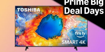 This Toshiba 55-Inch 4K Hearth TV Is Solely $200 For Prime Huge Deal Days