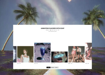 How one can Animate WebGL Shaders with GSAP: Ripples, Reveals, and Dynamic Blur Results