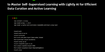 A Coding Information to Grasp Self-Supervised Studying with Calmly AI for Environment friendly Information Curation and Energetic Studying