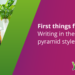 writing content material with the inverted pyramid fashion • Yoast