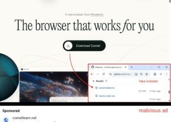 Malicious Perplexity Comet Browser Obtain Adverts Push Malware Through Google – Hackread – Cybersecurity Information, Information Breaches, Tech, AI, Crypto and Extra