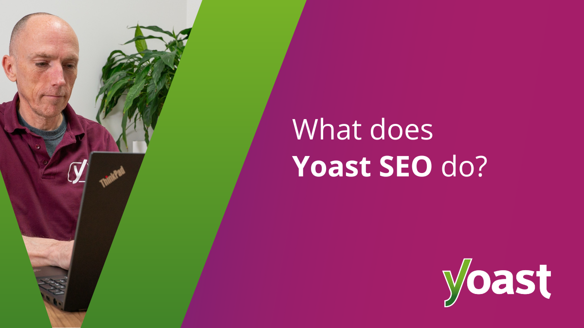 What does Yoast search engine optimization do? • Yoast – blog ...