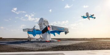 Watch: Amazon drone cuts web cable in Texas, triggering FAA investigation