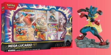 Pokemon TCG New Mega Lucario Ex Determine Assortment Restocked At Amazon