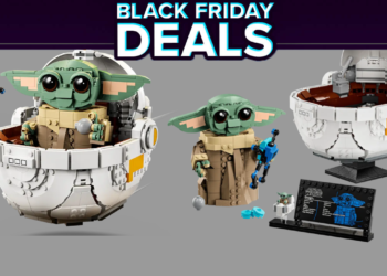 Lego Star Wars 1,048-Piece Grogu With Hover Pram Set Is Solely $50 Proper Now