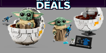 Lego Star Wars 1,048-Piece Grogu With Hover Pram Set Is Solely $50 Proper Now