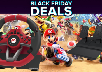 Mario Kart Racing Wheel For Swap & Swap 2 Is On Sale For Black Friday