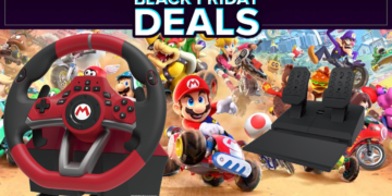 Mario Kart Racing Wheel For Swap & Swap 2 Is On Sale For Black Friday