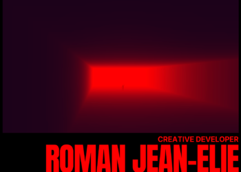 Letting the Artistic Course of Form a WebGL Portfolio