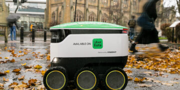 Uber Eats will use Starship sidewalk robots to ship meals within the UK