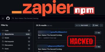 Zapier’s NPM Account Hacked, A number of Packages Contaminated with Malware
