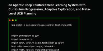 Find out how to Construct an Agentic Deep Reinforcement Studying System with Curriculum Development, Adaptive Exploration, and Meta-Degree UCB Planning