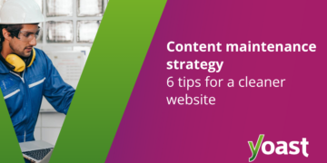6 ideas for a cleaner web site • Yoast