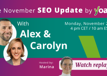 website positioning Replace by Yoast November 2025 version recap • Yoast