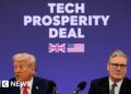 UK insists negotiations over US tech deal nonetheless ‘energetic’