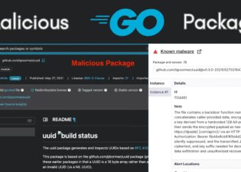 Malicious Go Packages Impersonate Google’s UUID Library to Steal Delicate Knowledge