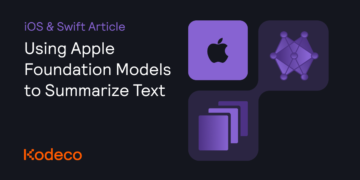 Utilizing Apple Basis Fashions to Summarize Textual content