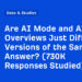 Are AI Mode and AI Overviews Simply Completely different Variations of the Similar Reply? (730K Responses Studied)