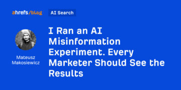 I Ran an AI Misinformation Experiment. Each Marketer Ought to See the Outcomes