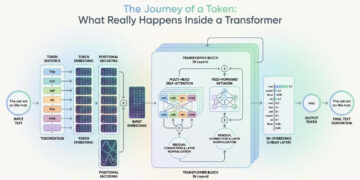 The Journey of a Token: What Actually Occurs Inside a Transformer