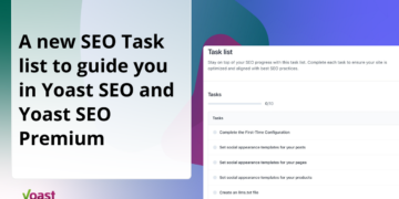 Introducing the brand new search engine optimization Job Checklist in Yoast search engine optimization • Yoast