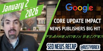 Google December Core Replace Carried out, Information Publishers Hit Onerous, Frankenstein AI Recipe Horror & Comfortable New 12 months