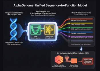 Google DeepMind Unveils AlphaGenome: A Unified Sequence-to-Perform Mannequin Utilizing Hybrid Transformers and U-Nets to Decode the Human Genome