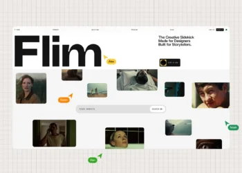 A Website for Sore Eyes: Combining GSAP and Webflow to Showcase Flim