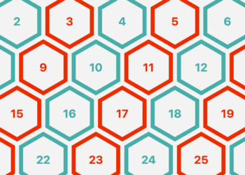 Responsive Hexagon Grid Utilizing Fashionable CSS